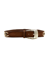 Cintura suede Western ALBERTO LUTI Donna - Marrone