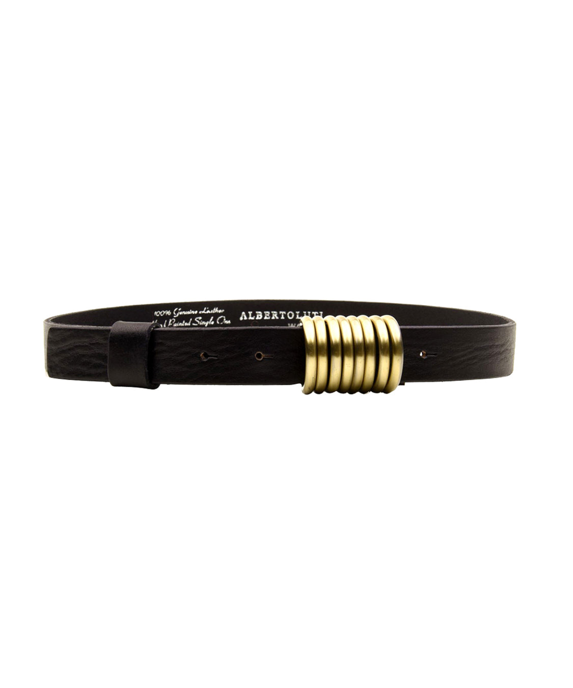 Cintura pelle bovina ALBERTO LUTI Donna - Nero