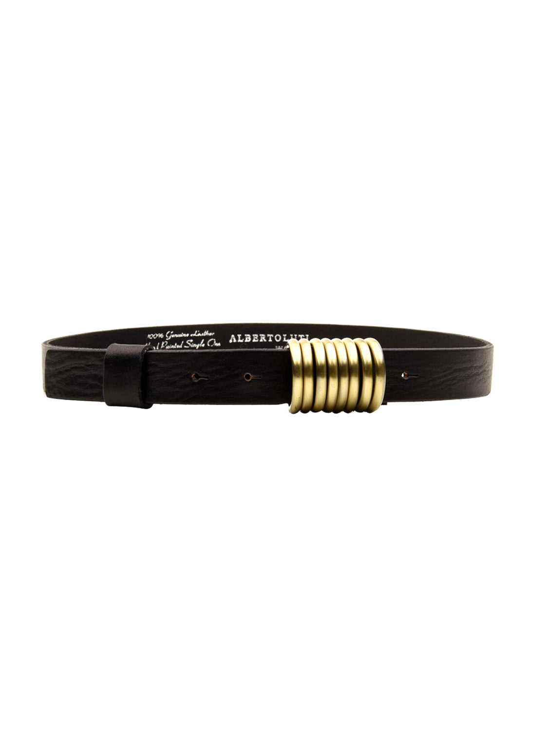 Cintura pelle bovina ALBERTO LUTI Donna - Nero