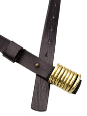 Cintura pelle bovina ALBERTO LUTI Donna - Nero