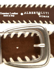 Cintura suede Western ALBERTO LUTI Donna - Marrone