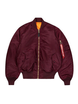 Bomber MA-1 Reversibile ALPHA INDUSTRIES Unisex - Dark cherry