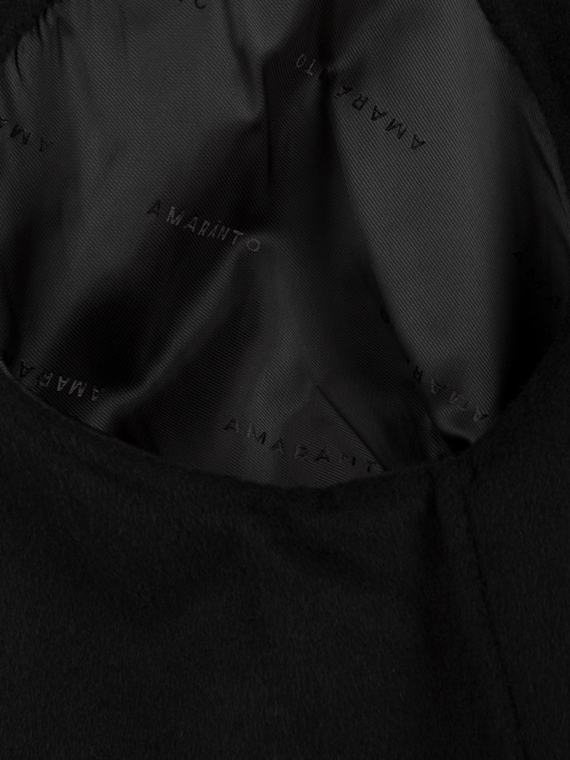 Cappotto AMARANTO Uomo - Nero