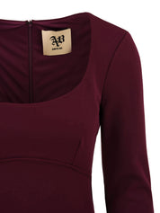 Abito midi Jade ANIYE BY Donna - Rosso