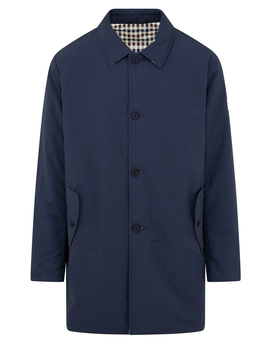 Trench Reversible Cotyl-CN AQUASCUTUM Uomo - Blue
