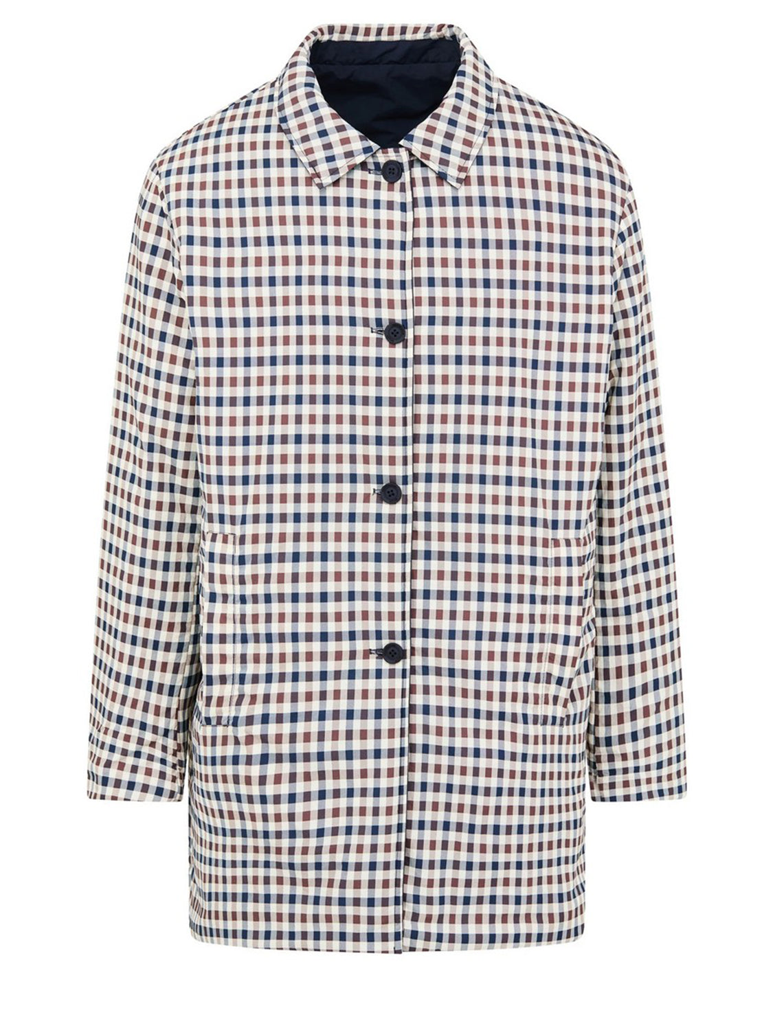 Trench Reversible Cotyl-CN AQUASCUTUM Uomo - Blue