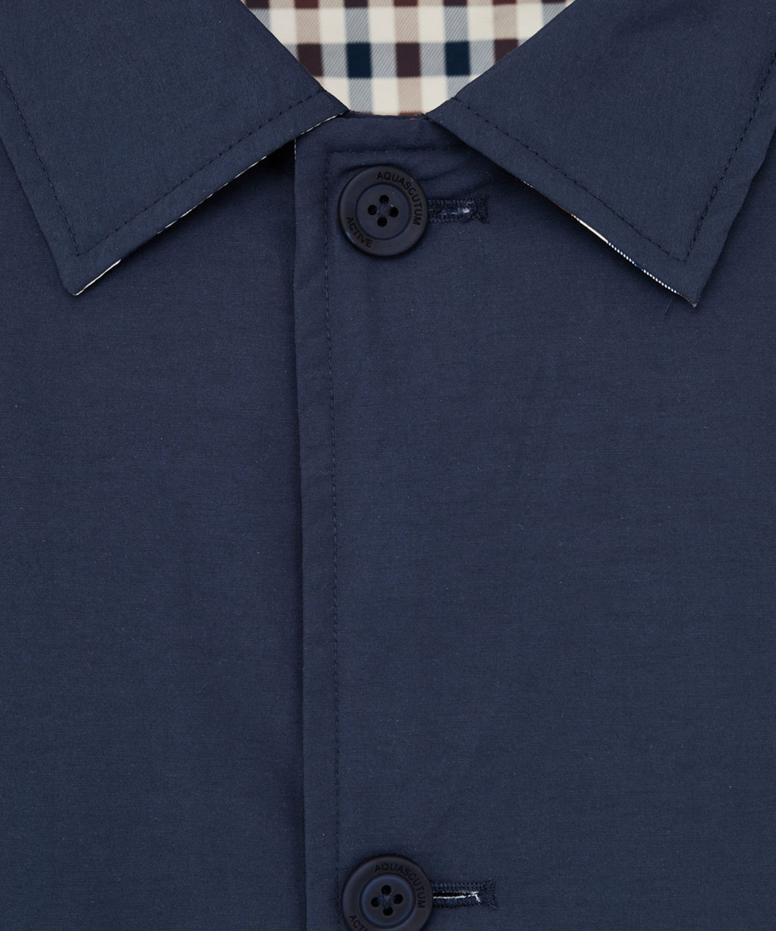 Trench Reversible Cotyl-CN AQUASCUTUM Uomo - Blue