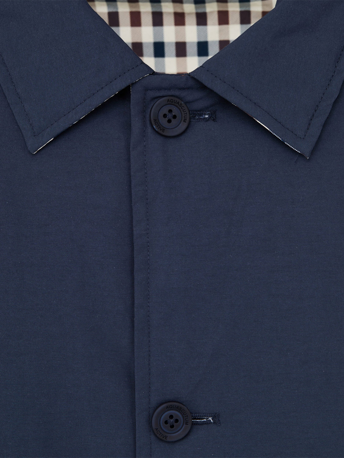Trench Reversible Cotyl-CN AQUASCUTUM Uomo - Blue
