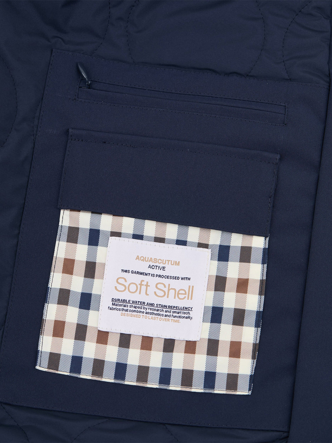 Parka Soft Shell short AQUASCUTUM Uomo - Blue