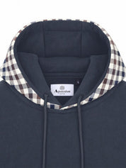 Felpa Club Check AQUASCUTUM Uomo - Blue