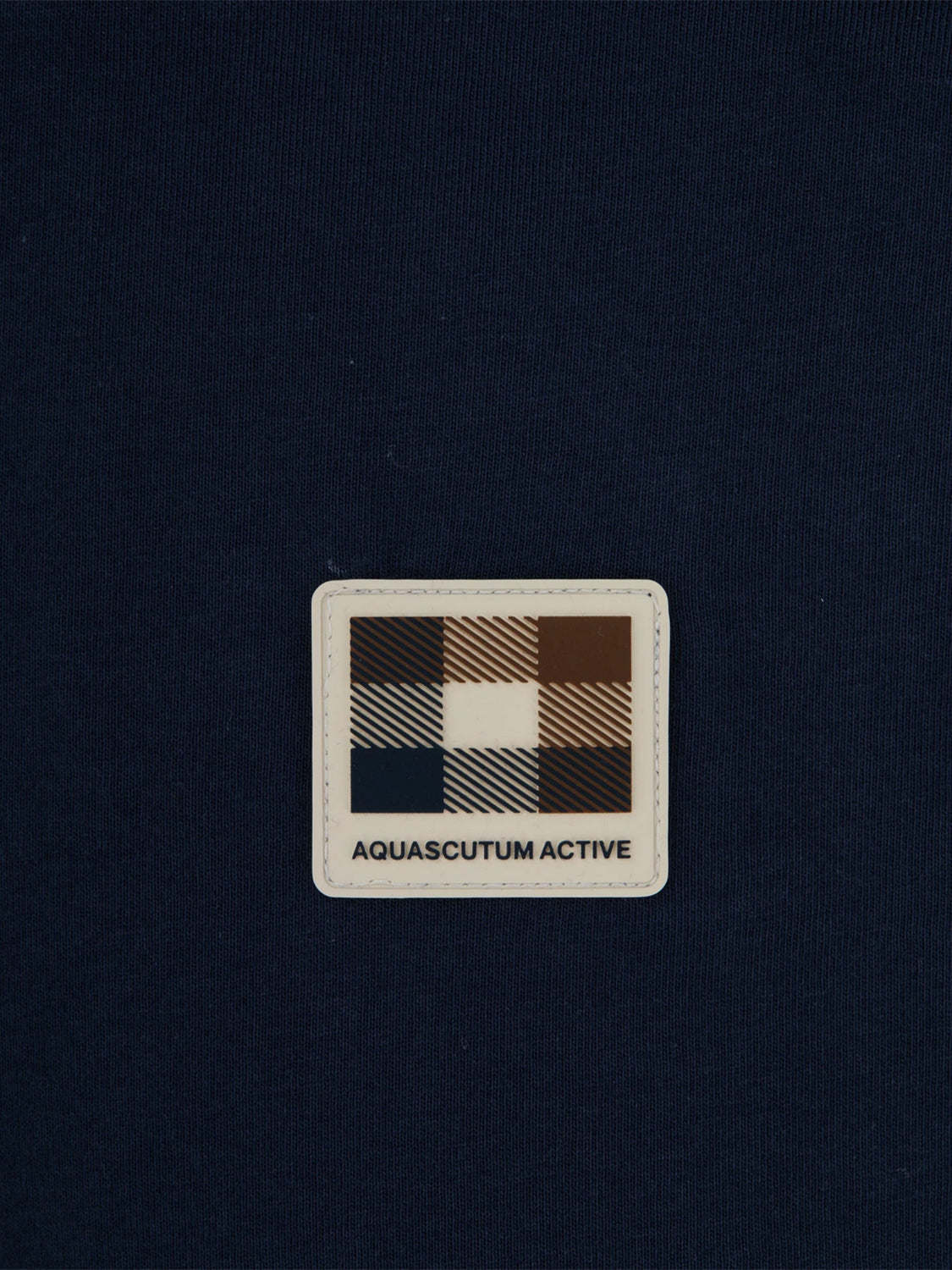 T-shirt Check Shoulder AQUASCUTUM Uomo - Blue
