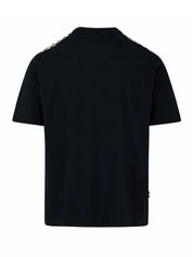 T-shirt Check Shoulder AQUASCUTUM Uomo - Nero