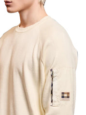 Maglione Cotton Crewneck AQUASCUTUM Uomo - Bianco