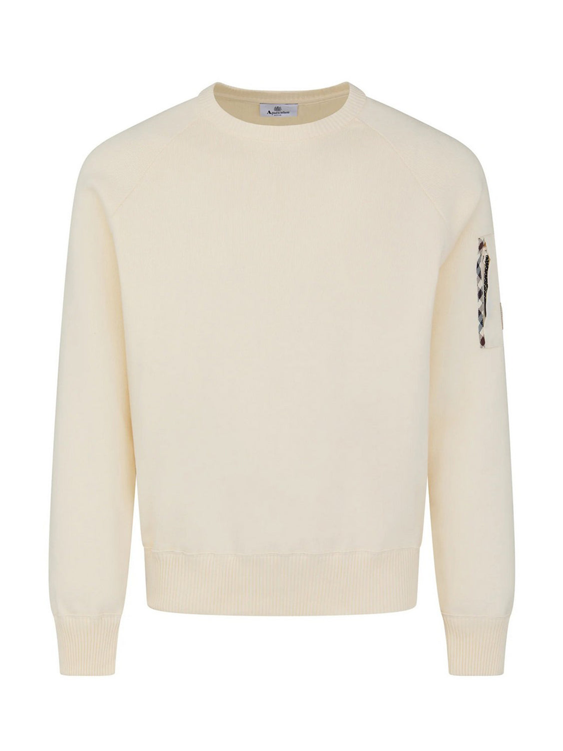 Maglione Cotton Crewneck AQUASCUTUM Uomo - Bianco