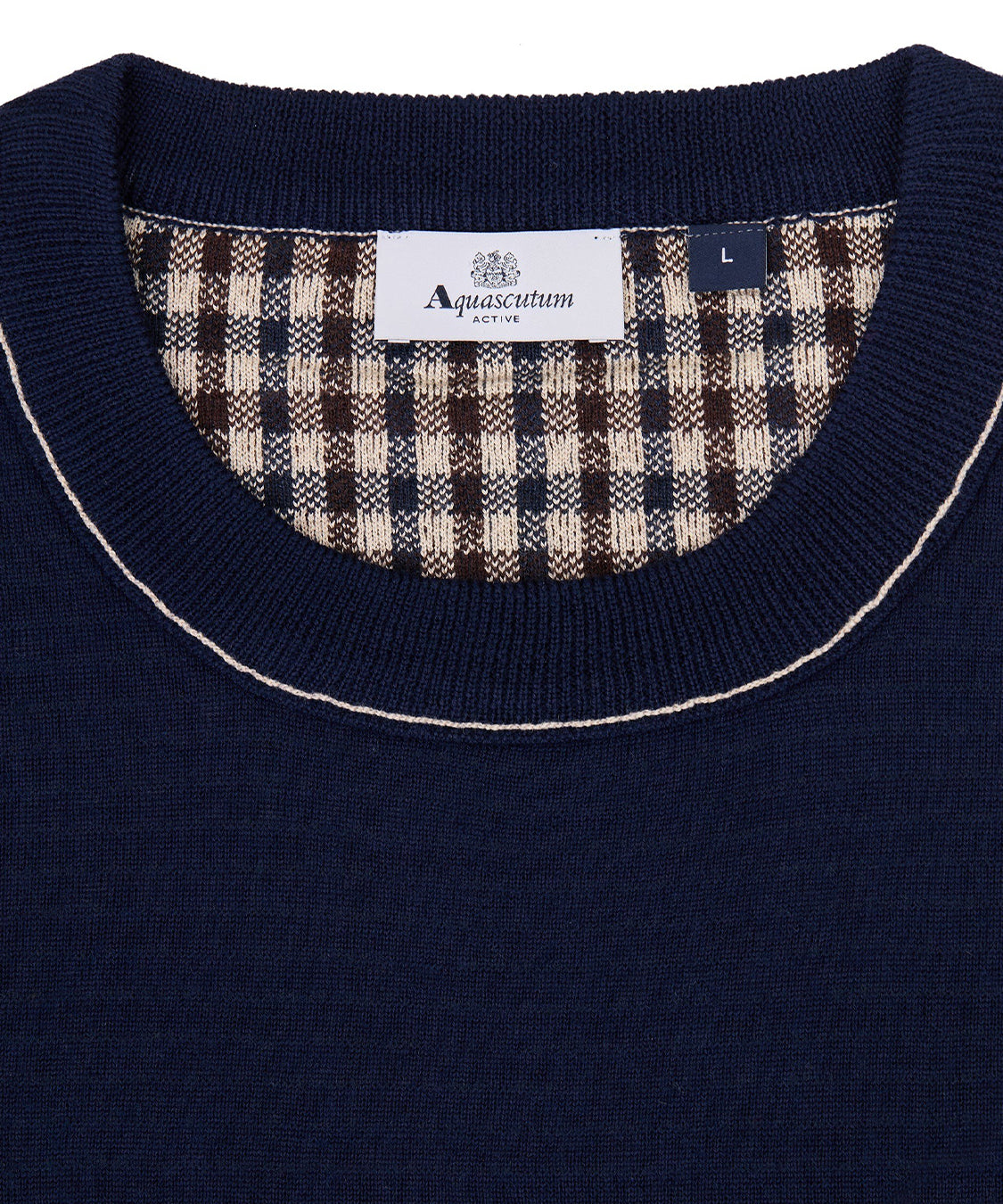 Maglione Reversible wool AQUASCUTUM Uomo - Blue