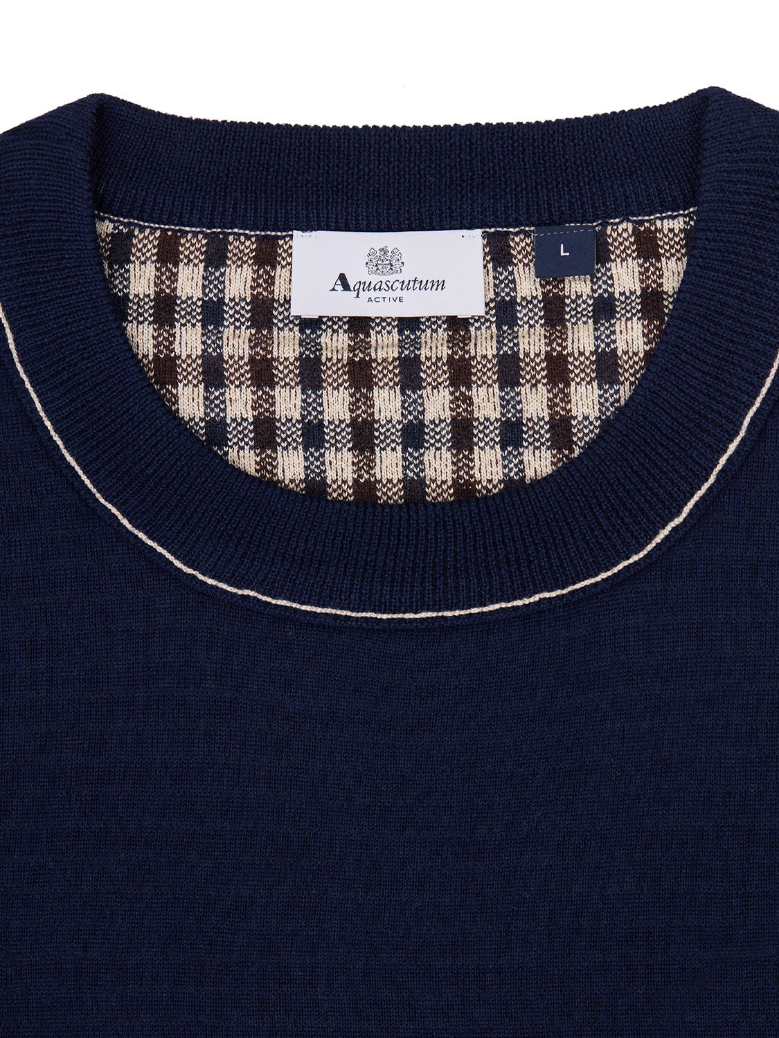 Maglione Reversible wool AQUASCUTUM Uomo - Blue