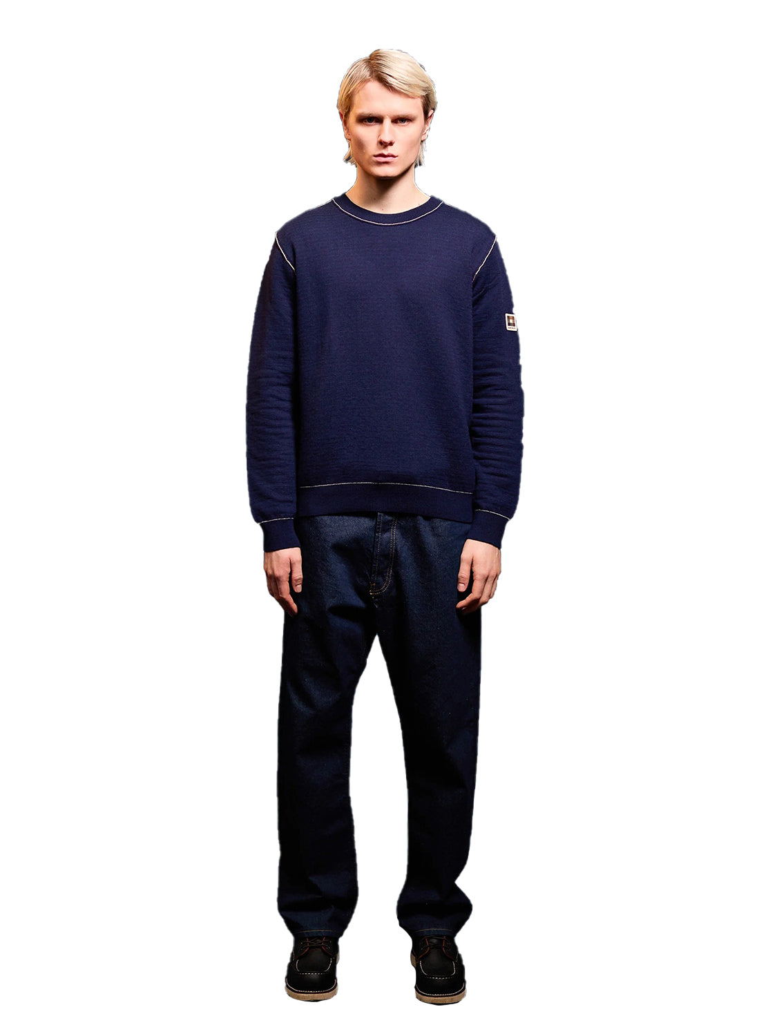 Maglione Reversible wool AQUASCUTUM Uomo - Blue