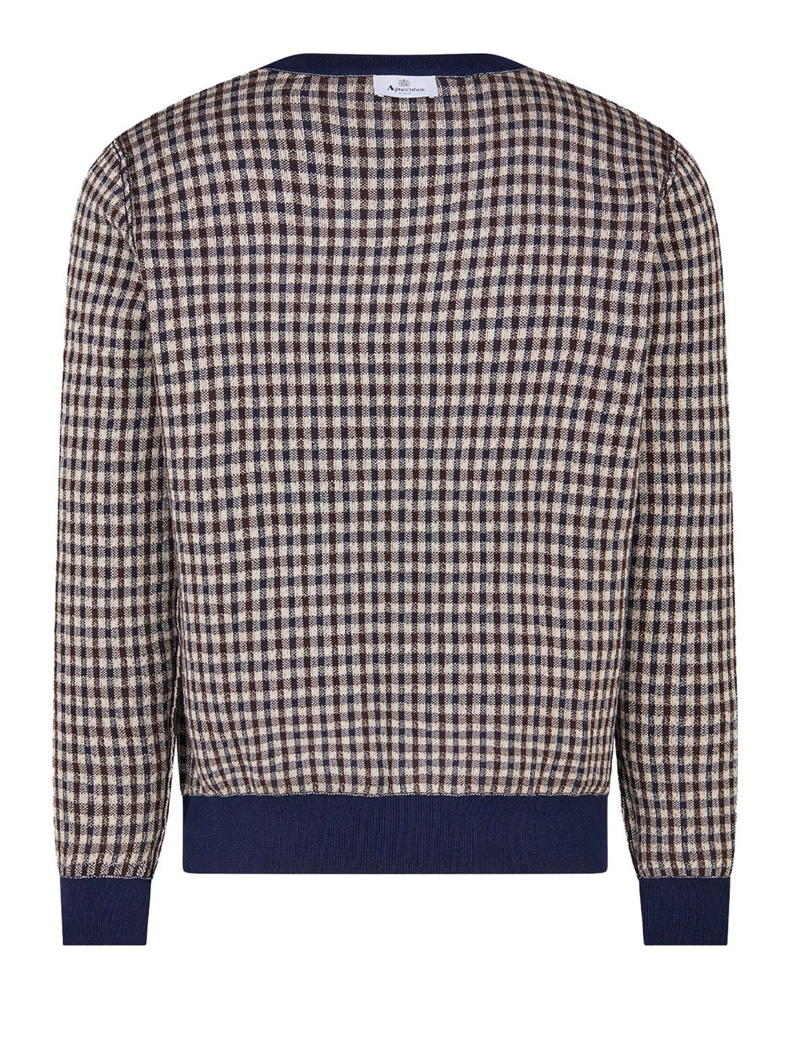 Maglione Reversible wool AQUASCUTUM Uomo - Blue