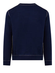 Maglione Reversible wool AQUASCUTUM Uomo - Blue