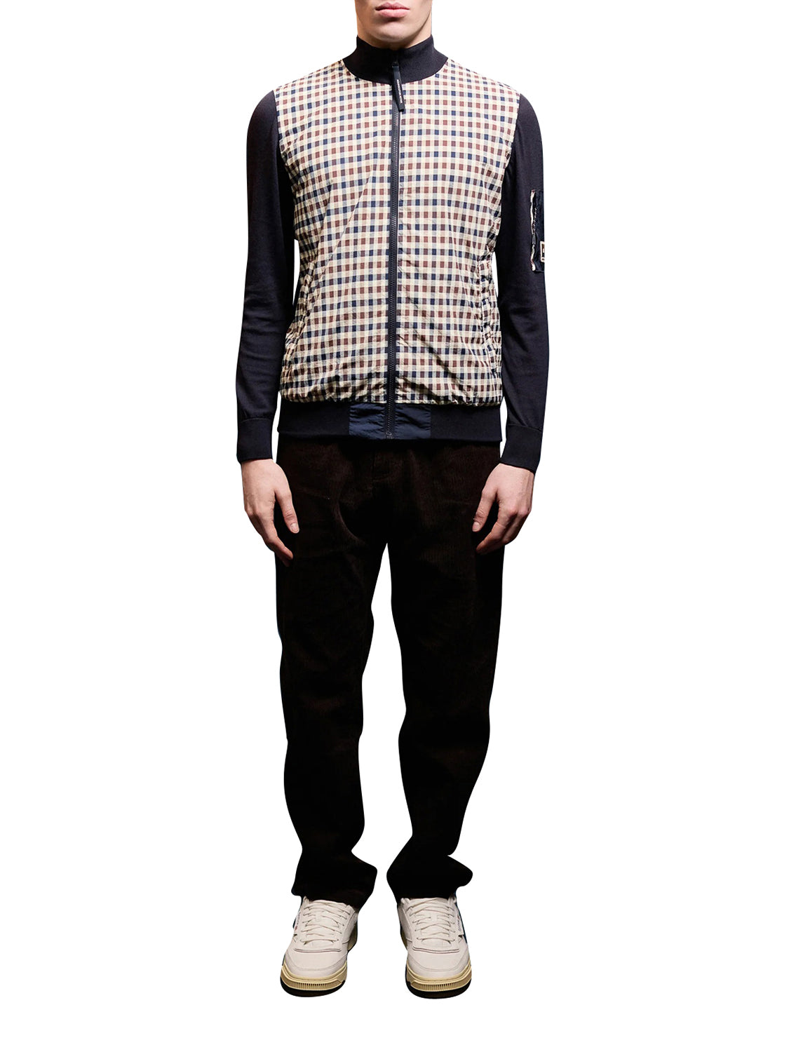 Maglione Club Tech full zip AQUASCUTUM Uomo - Blue