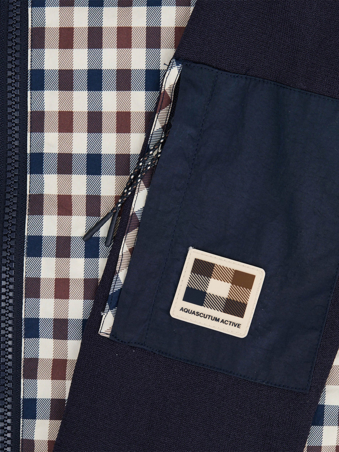 Maglione Club Tech full zip AQUASCUTUM Uomo - Blue