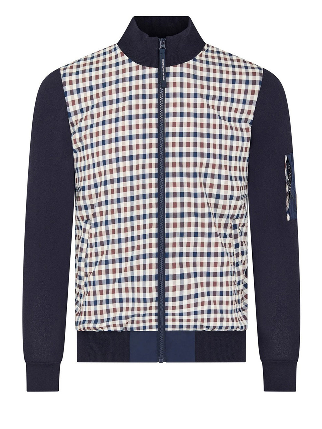 Maglione Club Tech full zip AQUASCUTUM Uomo - Blue