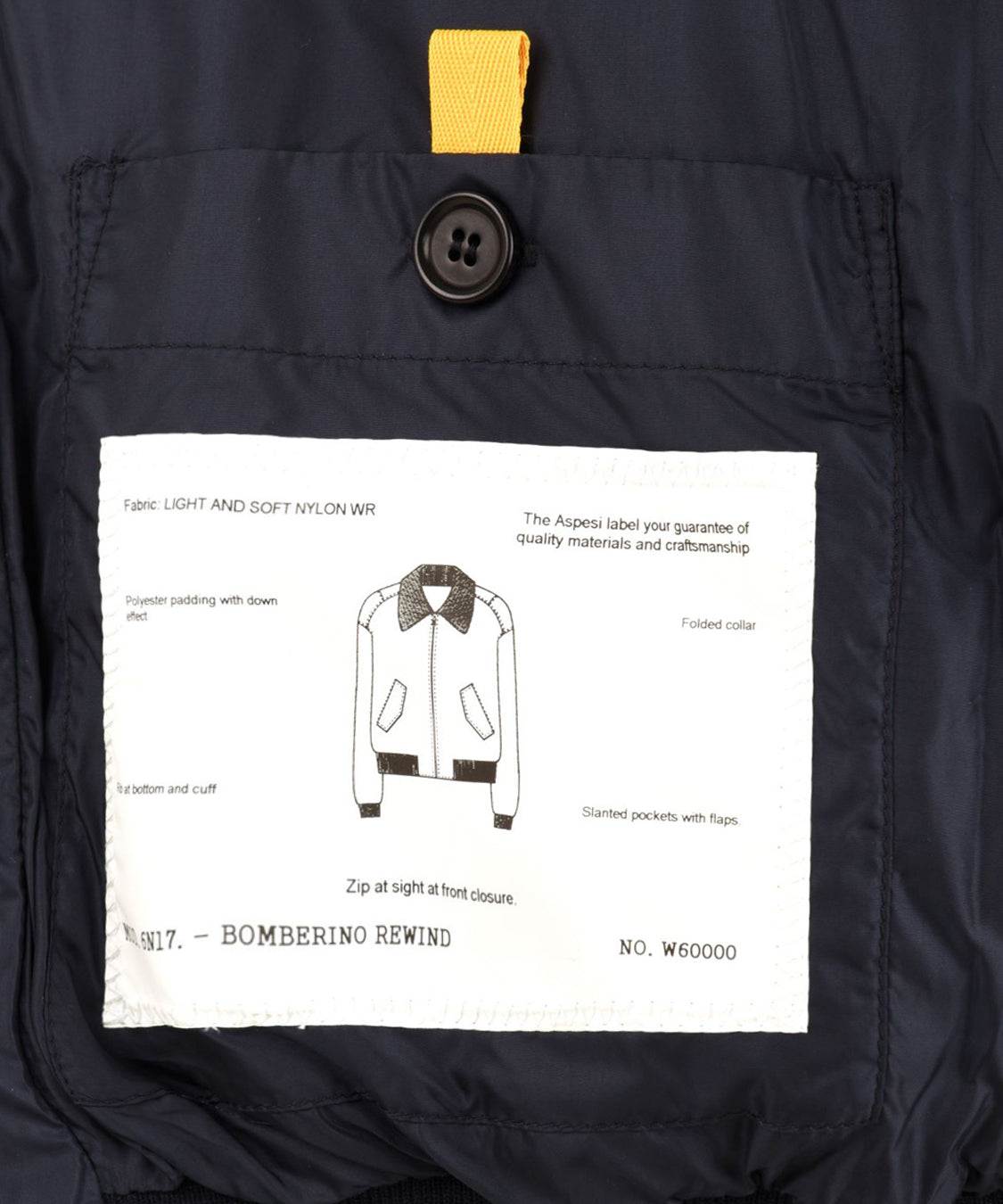 Bomber Bomberino Rewind ASPESI Donna - Blue