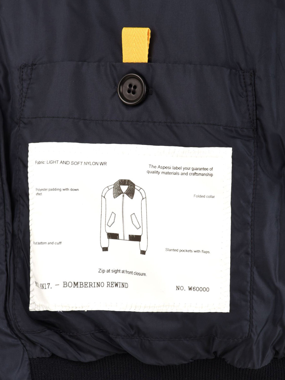 Bomber Bomberino Rewind ASPESI Donna - Blue