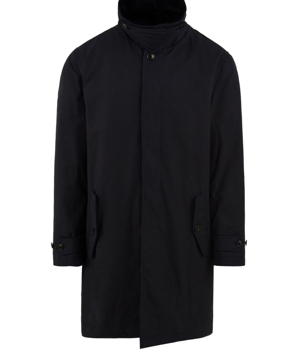 Trench G10 Waxed BARACUTA Uomo - Blue