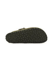 Sabot Boston Suede Leather BIRKENSTOCK Unisex - Verde