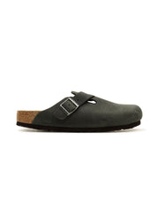 Sabot Boston Oiled Leather BIRKENSTOCK Unisex - Verde
