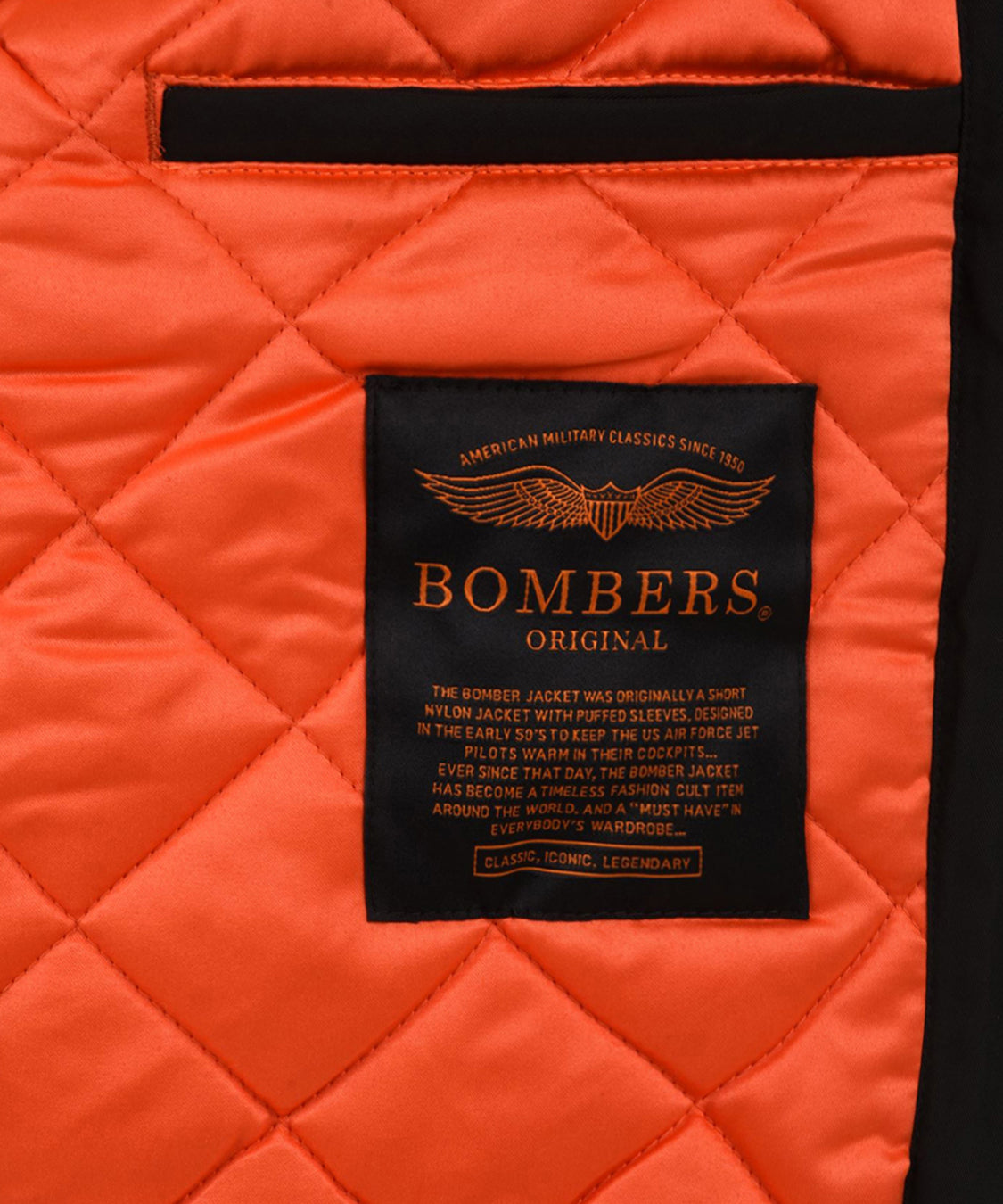 Giubbotto Original BOMBERS ORIGINAL Uomo - Nero