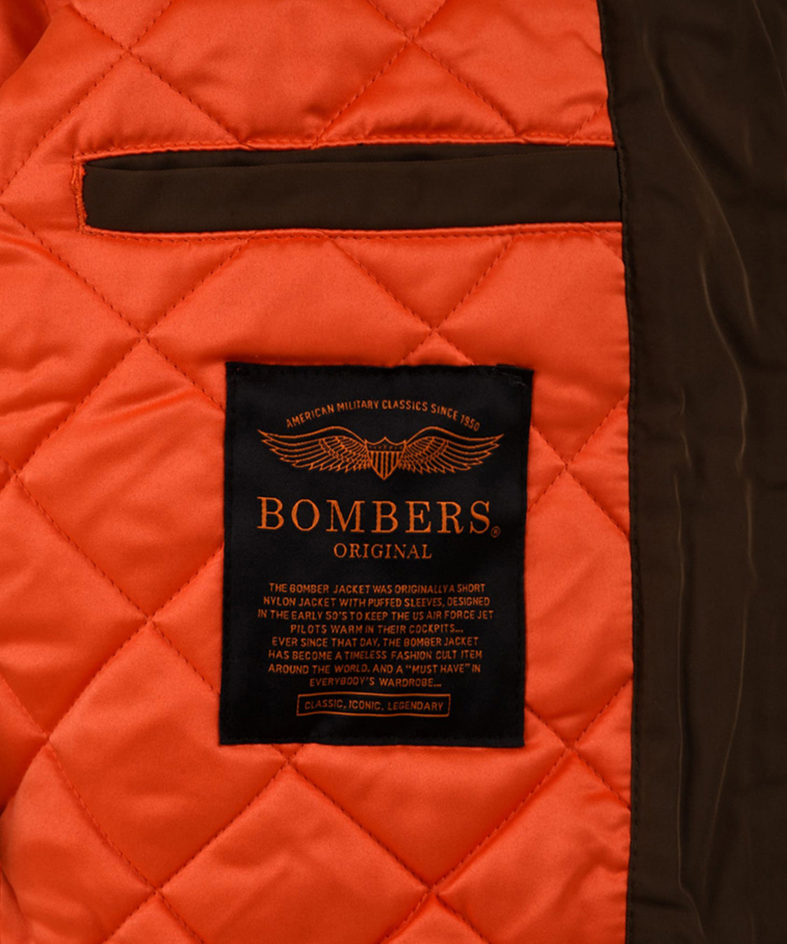 Giubbotto Original BOMBERS ORIGINAL Uomo - Marrone