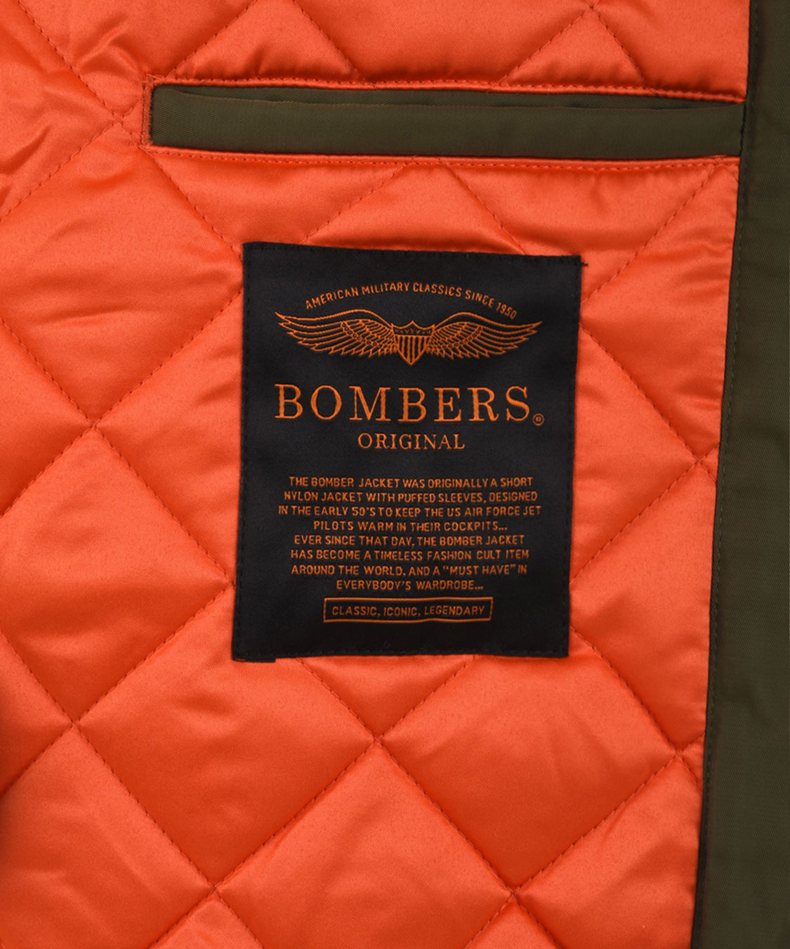 Giubbotto Original BOMBERS ORIGINAL Uomo - Verde