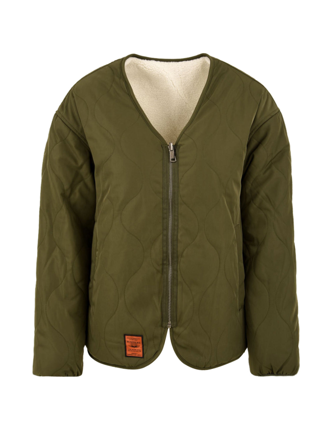 Giubbotto Arden reversible BOMBERS ORIGINAL Donna - Verde