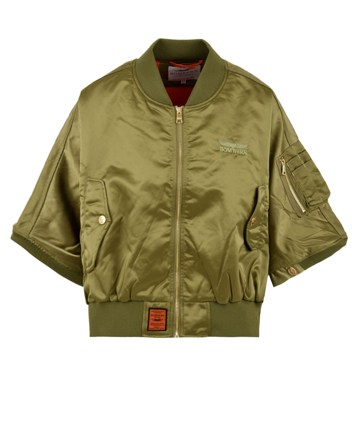 Giubbotto Brixton BOMBERS ORIGINAL Donna - Verde