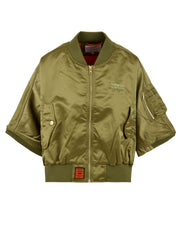 Giubbotto Brixton BOMBERS ORIGINAL Donna - Verde