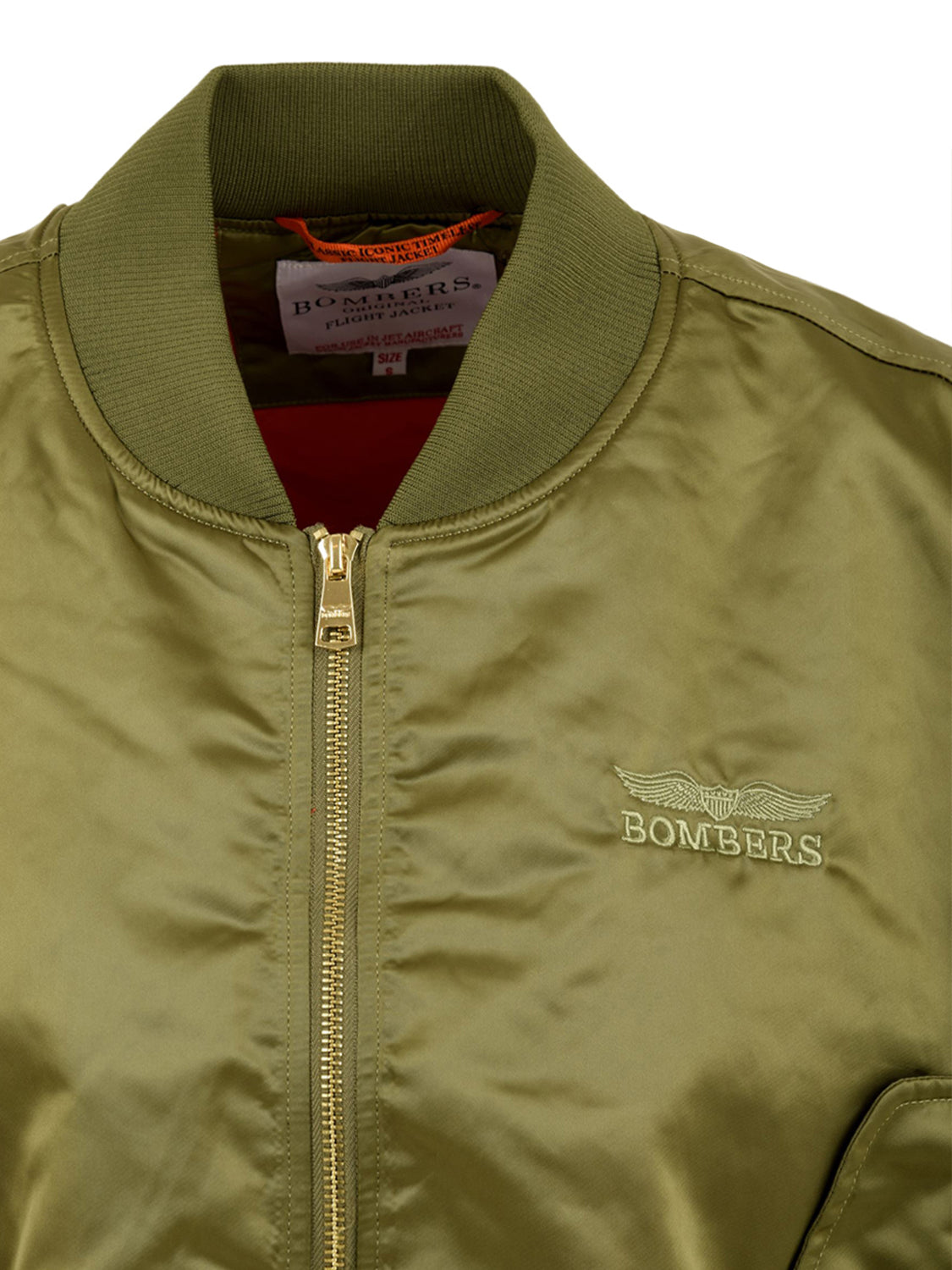 Giubbotto Brixton BOMBERS ORIGINAL Donna - Verde