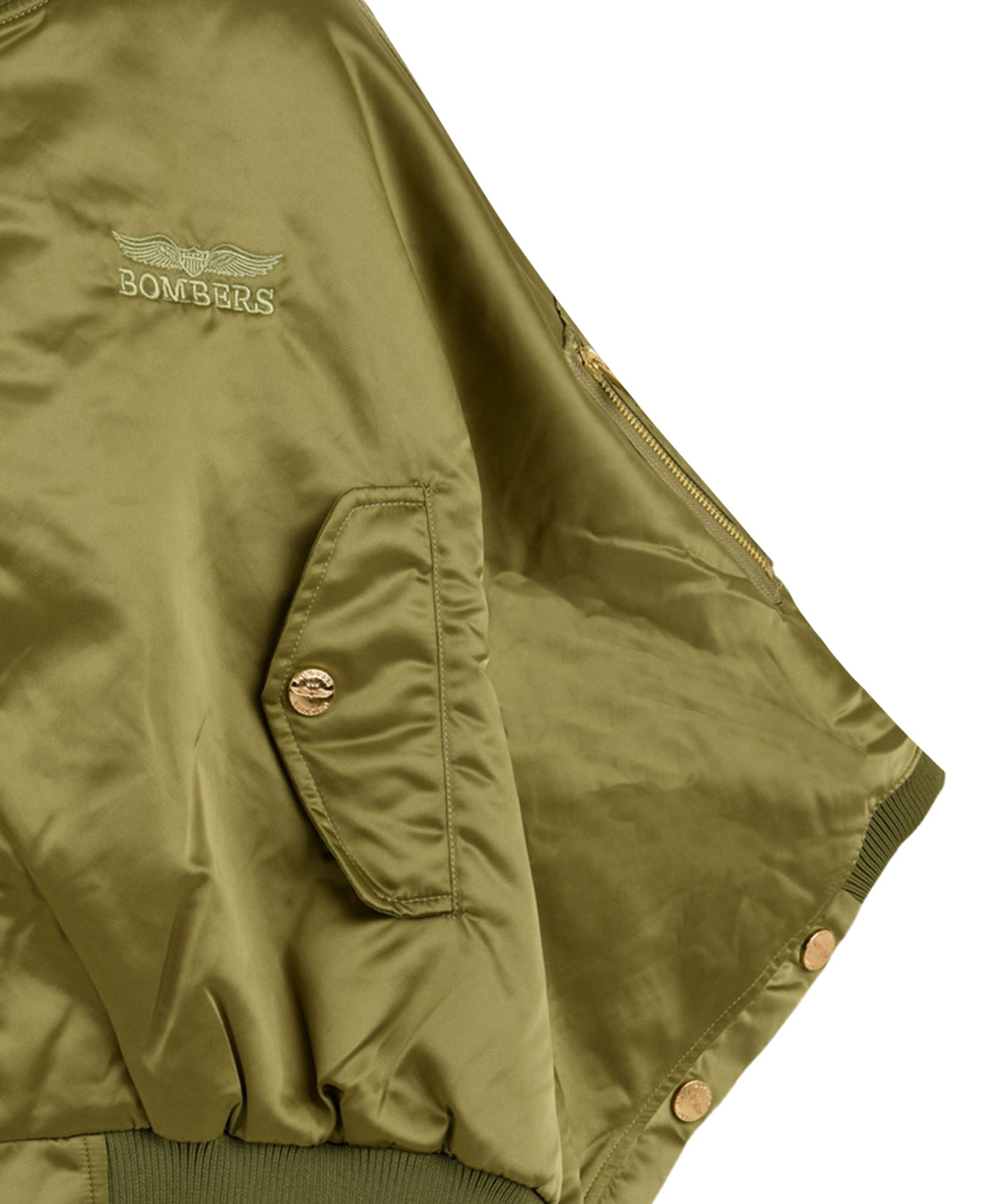 Giubbotto Brixton BOMBERS ORIGINAL Donna - Verde