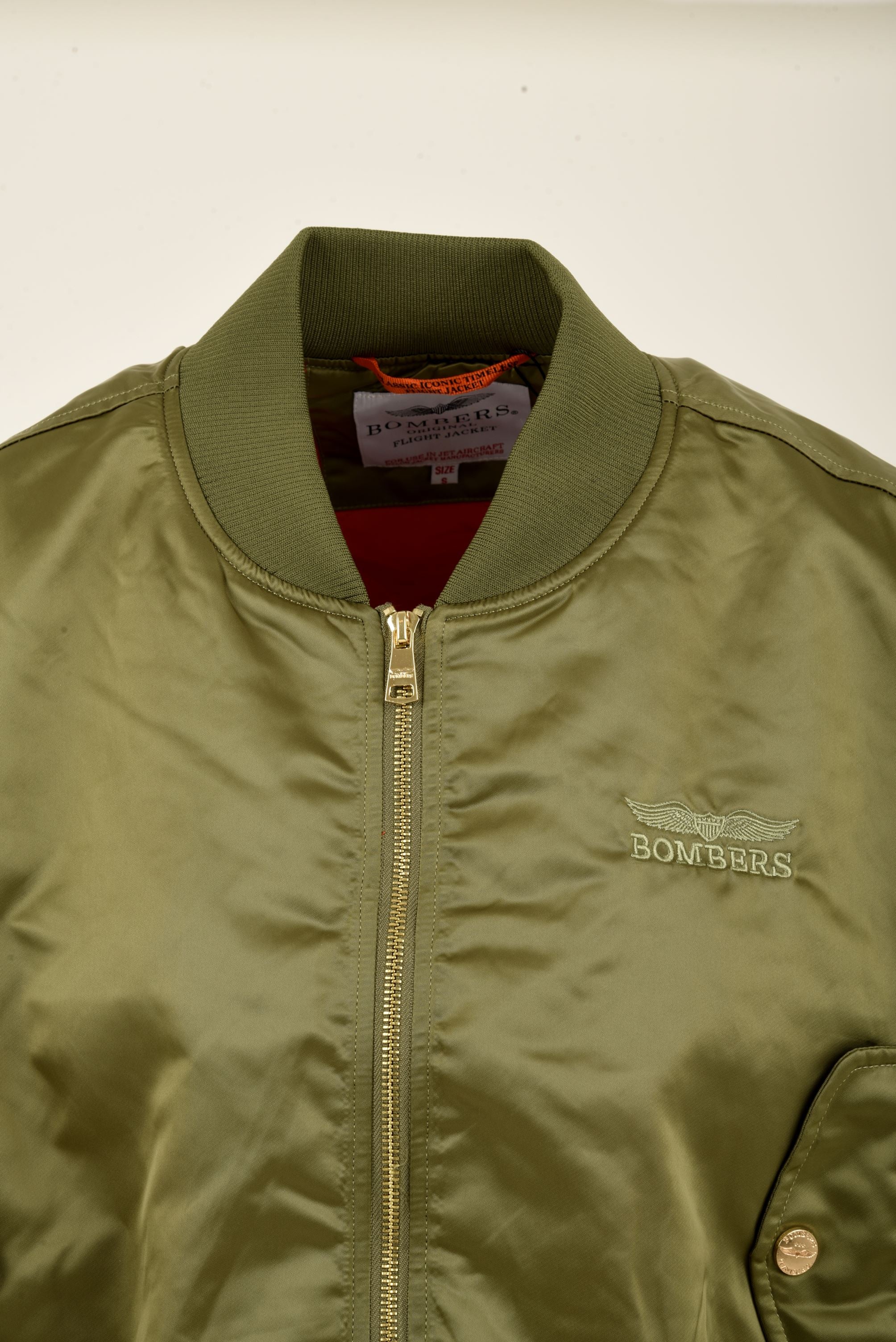 Giubbotto Brixton BOMBERS ORIGINAL Donna - Verde