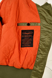 Giubbotto Brixton BOMBERS ORIGINAL Donna - Verde