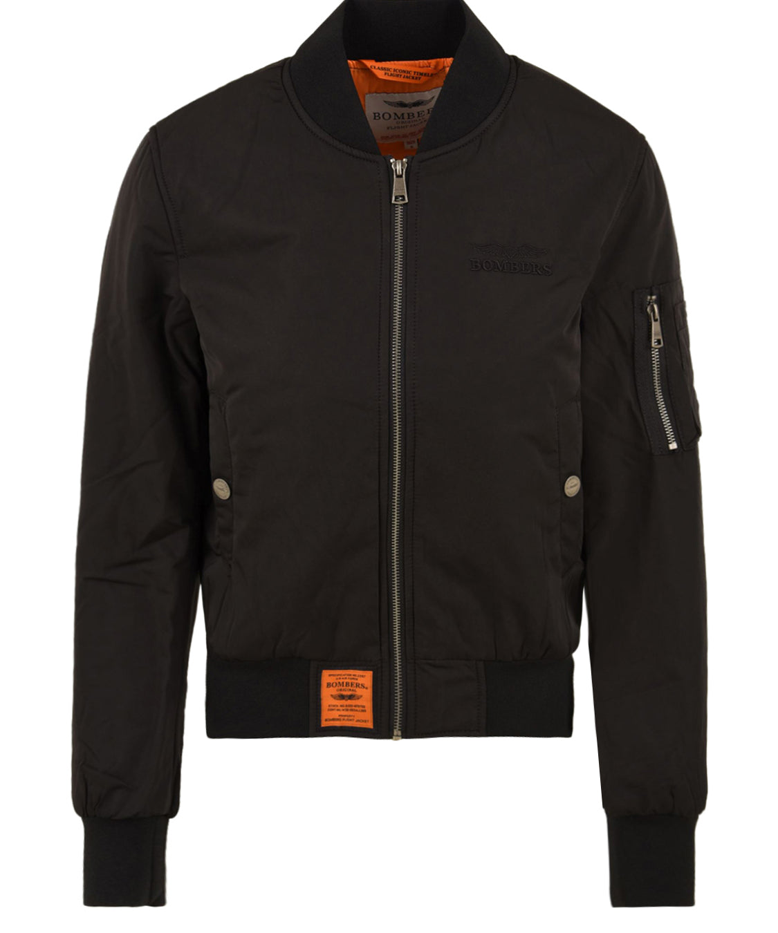 Giubbotto Max BOMBERS ORIGINAL Donna - Nero