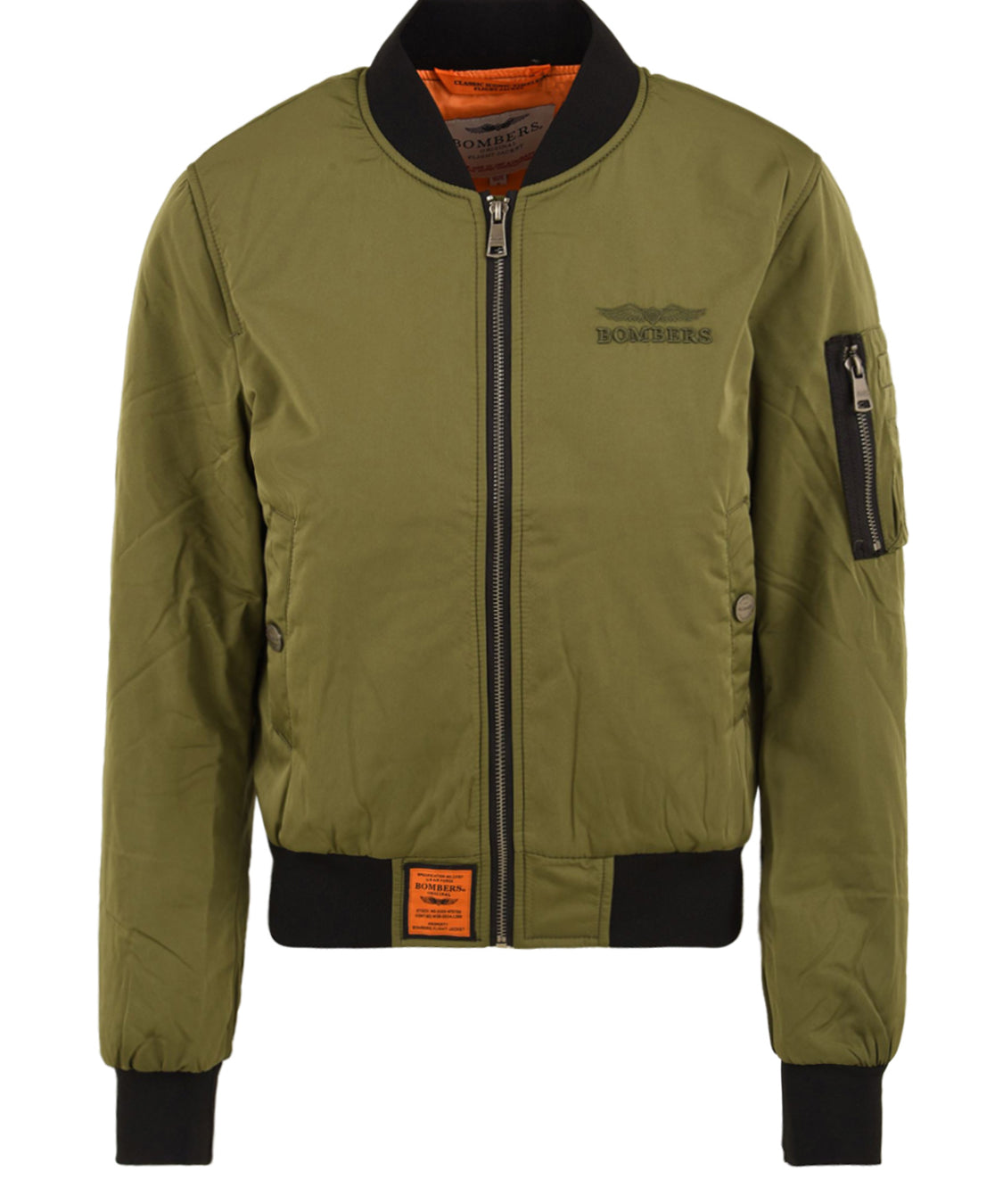 Giubbotto Max BOMBERS ORIGINAL Donna - Verde