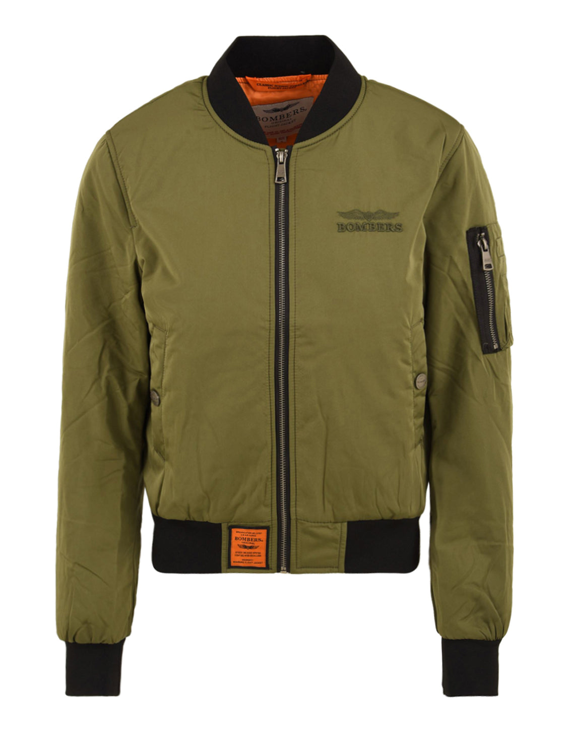 Giubbotto Max BOMBERS ORIGINAL Donna - Verde