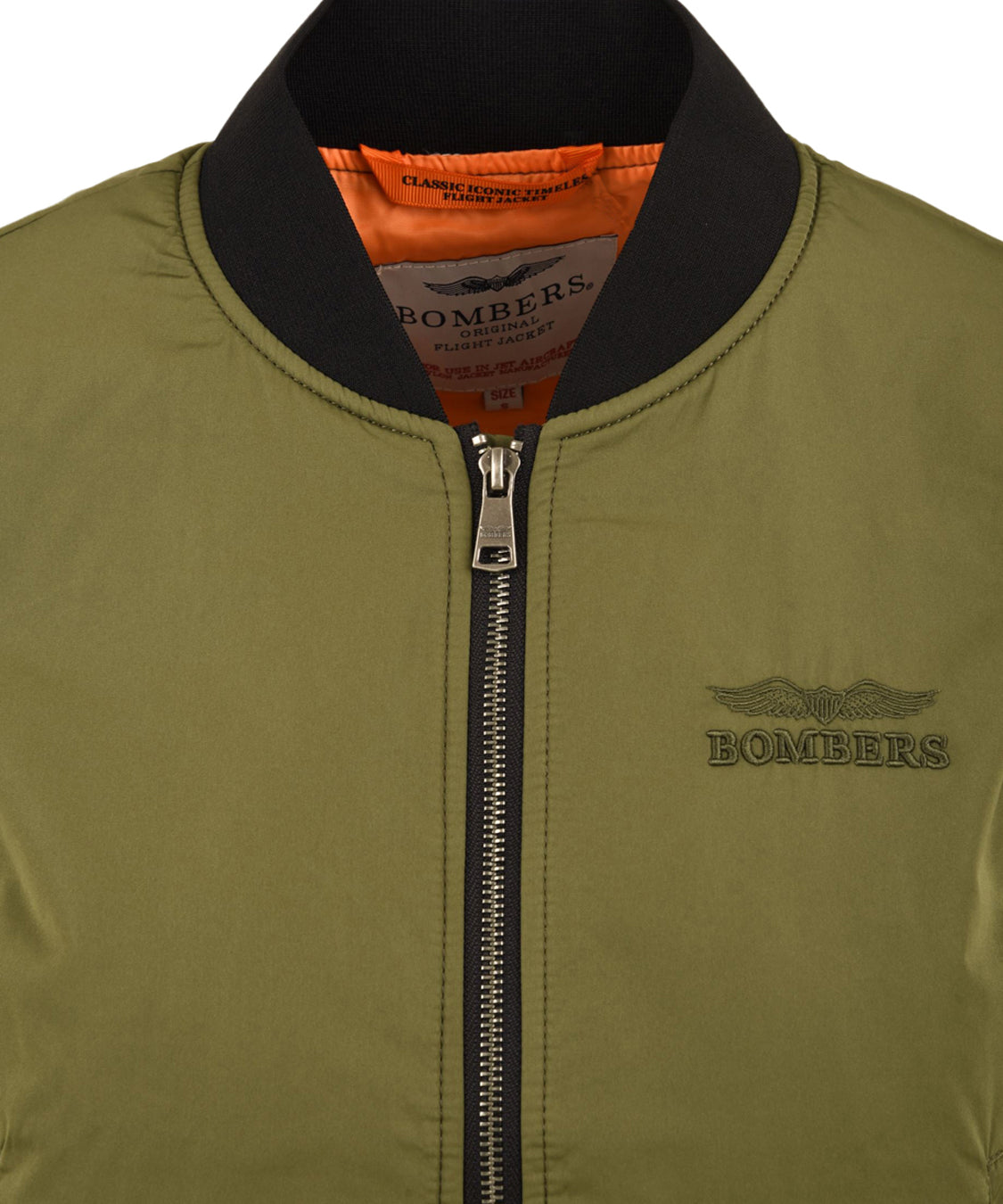 Giubbotto Max BOMBERS ORIGINAL Donna - Verde