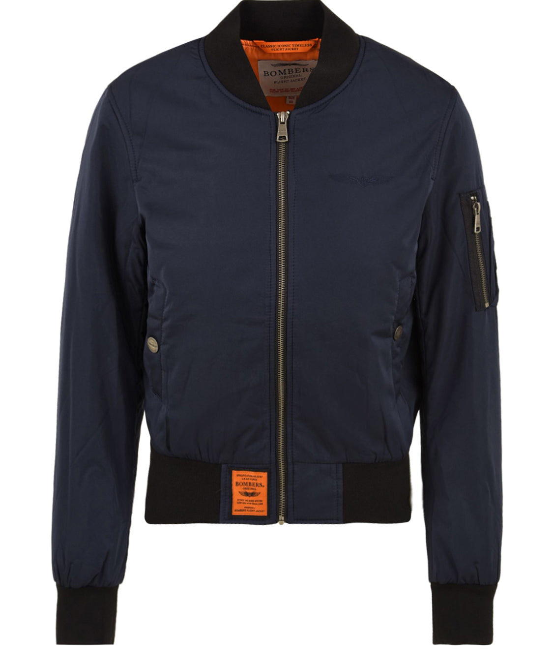 Giubbotto Max BOMBERS ORIGINAL Donna - Blue