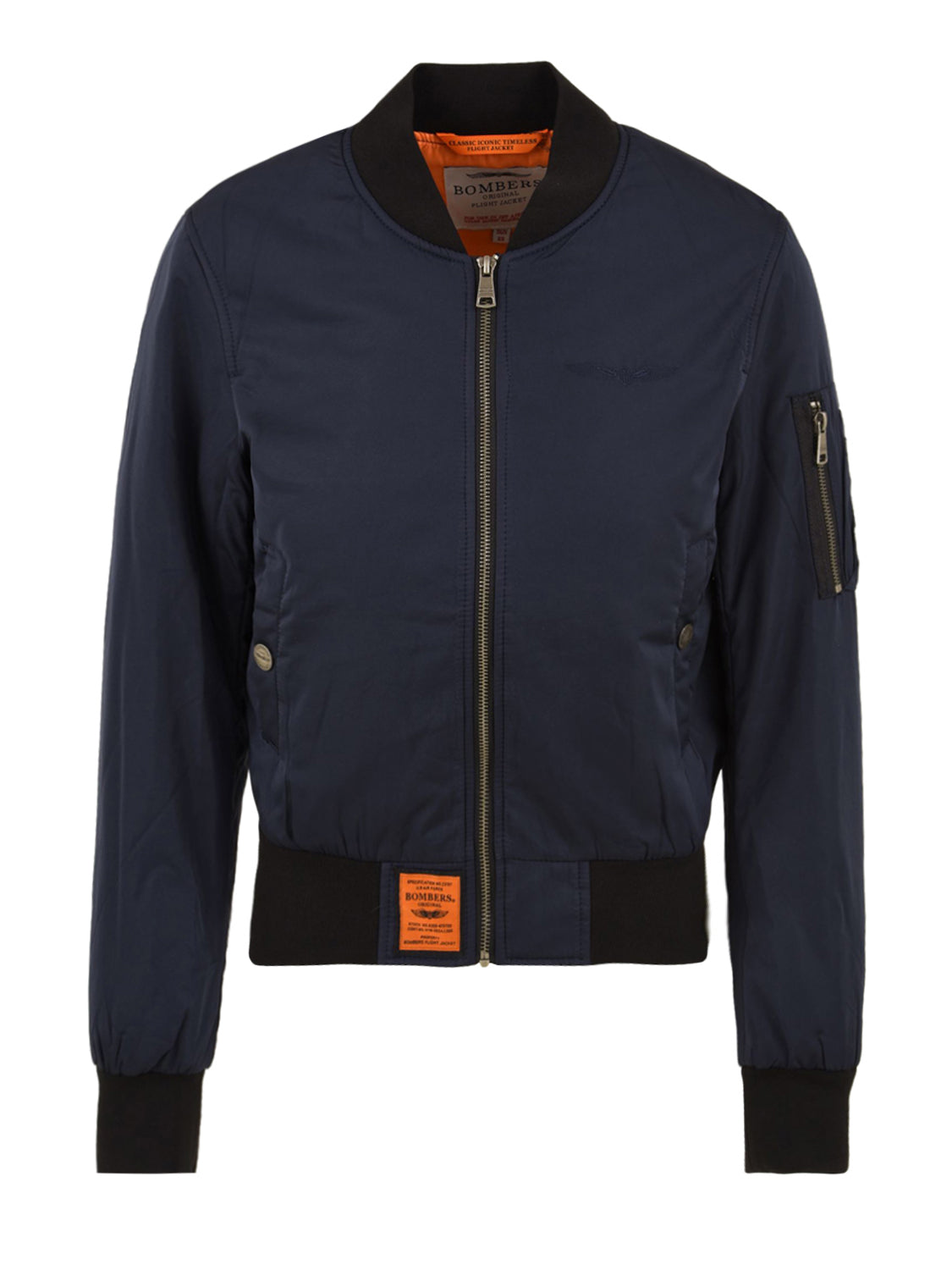 Giubbotto Max BOMBERS ORIGINAL Donna - Blue