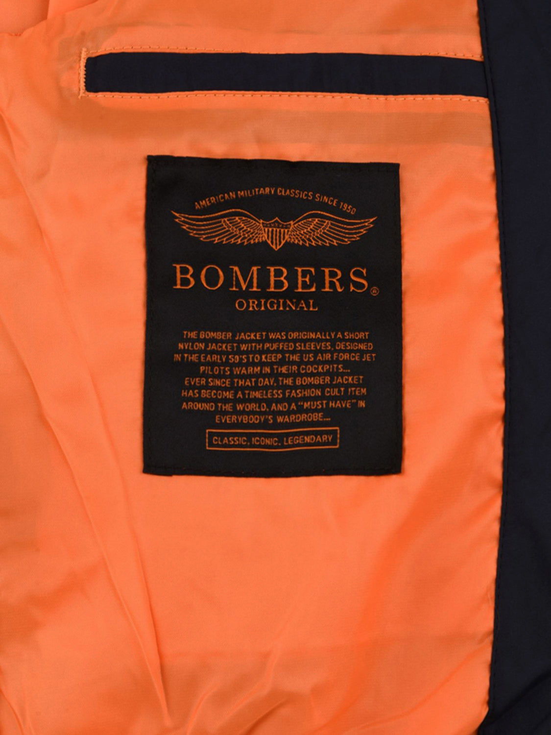 Giubbotto Max BOMBERS ORIGINAL Donna - Blue