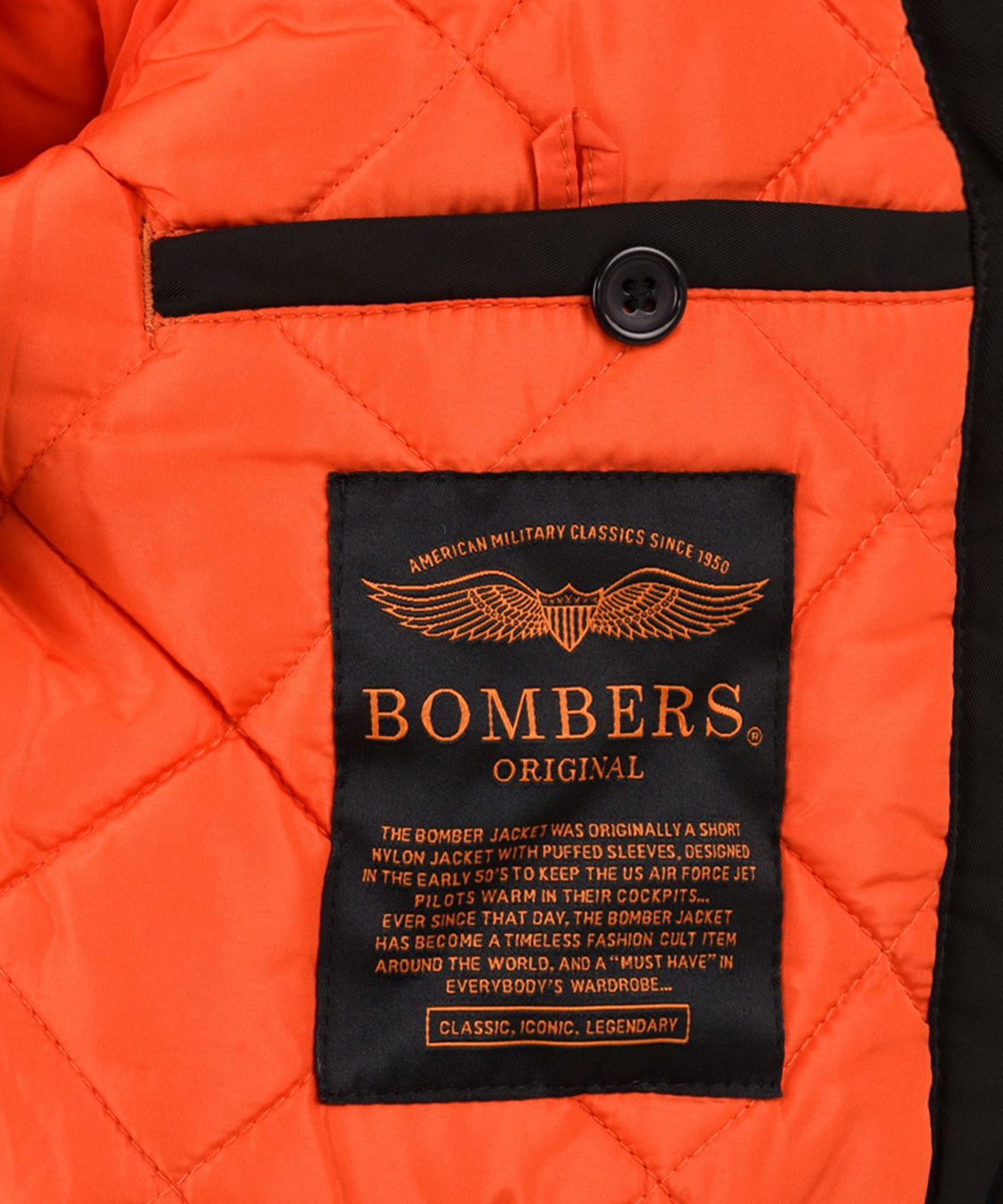 Giubbotto Original 102 BOMBERS ORIGINAL Donna - Nero