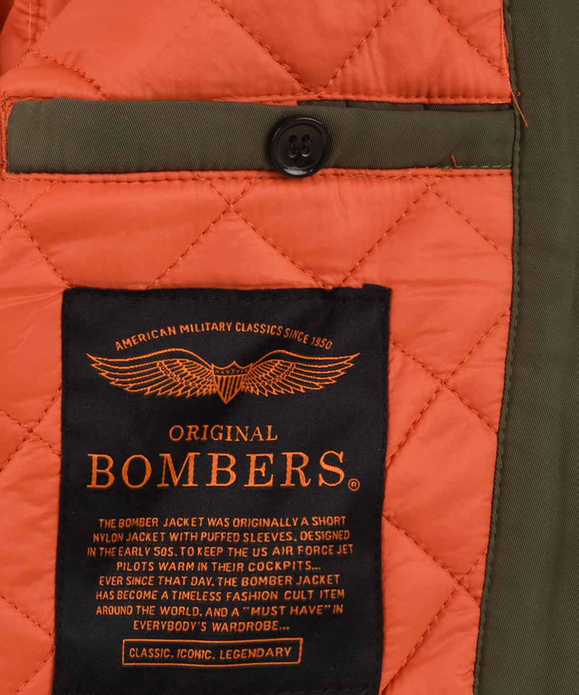 Giubbotto Original 102 BOMBERS ORIGINAL Donna - Verde